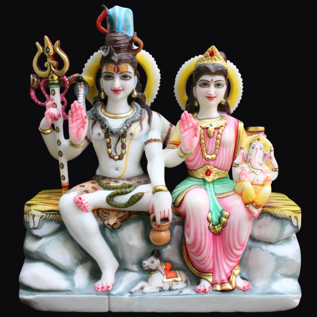 Shiva Murti Blessing Pose